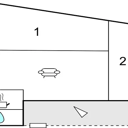 Two-bedroom In 公寓 *